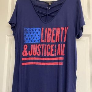 Rock and Republic T-Shirt XL. Navy blue
